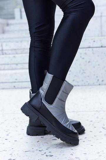 Botas de nieve con aislamiento gris Galvani 2