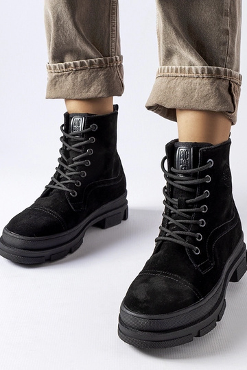 Bolso de piel negro BIG...