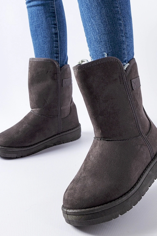 Botas de nieve grises Big Star KK274619