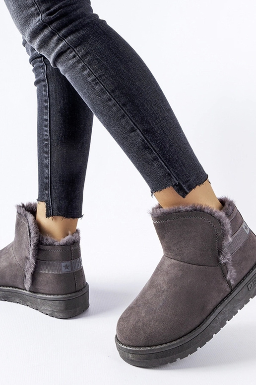 Botas de nieve grises Big Star KK274623