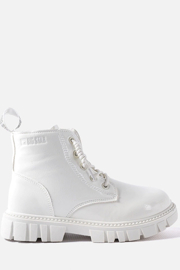 Botines blancos lacados, "Big Star MM374142"