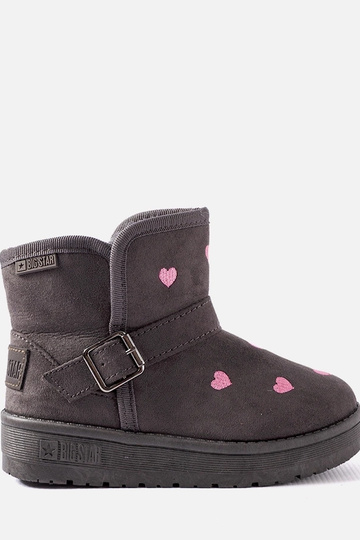 Botas de nieve para niños Big Star de color gris KK374244