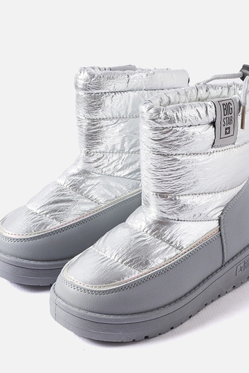 Botas de nieve con estrellas grandes en color gris KK374218 2