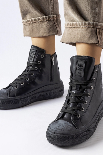 Zapatos de invierno negros,...