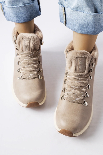 Botas isotérmicas beige Big Star MM274487 2