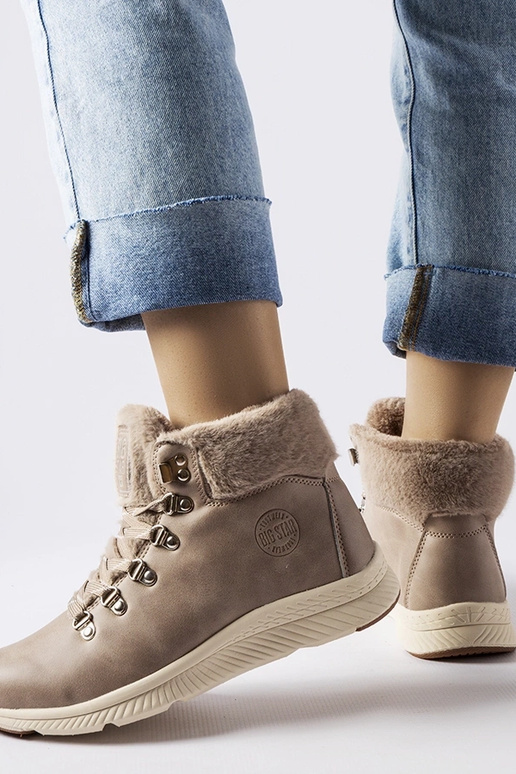 Botas isotérmicas beige Big Star...
