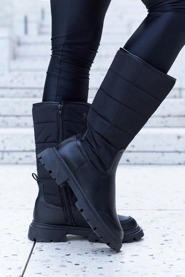 Botas de nieve negras con... 2