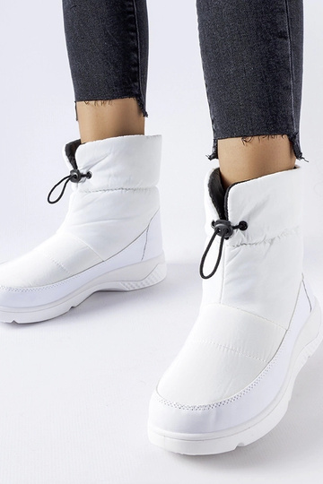 Botas de nieve con aislamiento blancas para mujer de Jensen