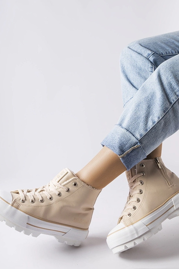 Zapatillas beige con aislamiento Big Star MM274038 2