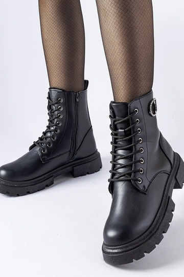 Botas negras aislantes con circonitas Broberg 2