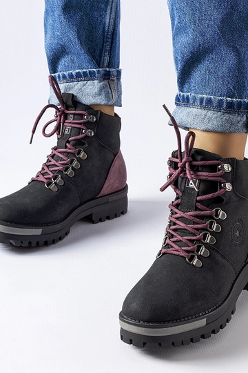 Botas Big Star negras y burdeos MM274318