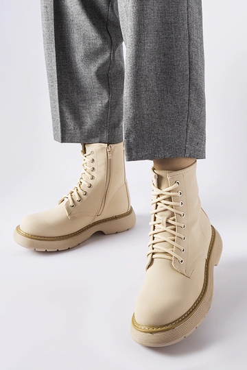 Botas clásicas Benvenuto beige