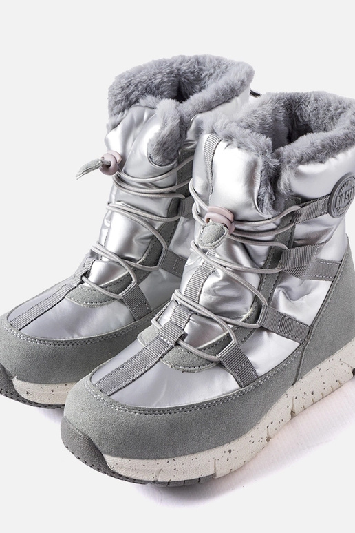 Botas de invierno para niños grises,... Botas de invierno para niños grises,...