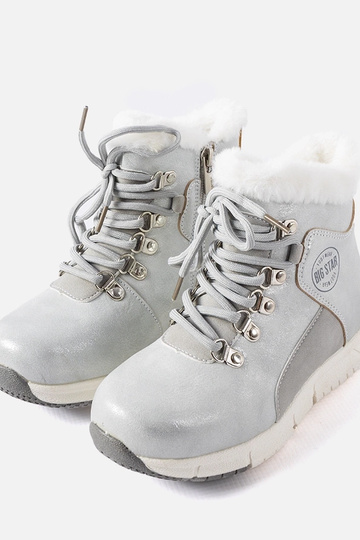 Botas cálidas para niños Big Star KK374178 en color gris 2