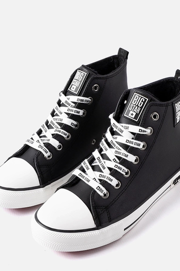 Zapatillas altas negras... 2