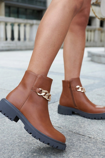 Botines Bonsaint marrones...