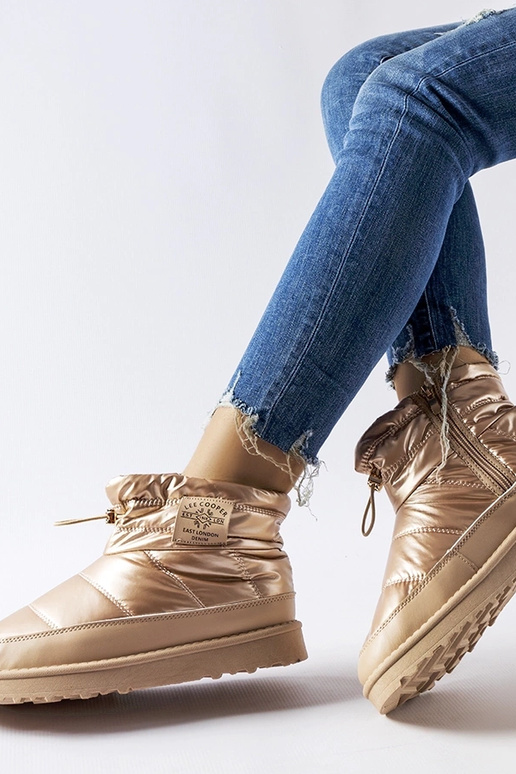 Botas de nieve doradas Lee Cooper...