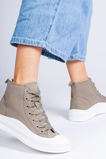 Zapatos altos verdes con...