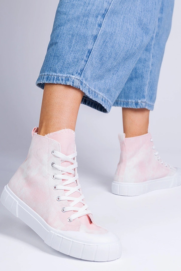 Zapatos rosas por encima del tobillo, "Citta" 2