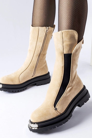 Botines beige aislantes con... 2