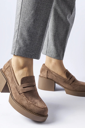 Mocasines marrones en...