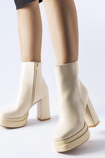 Botines de plataforma con...