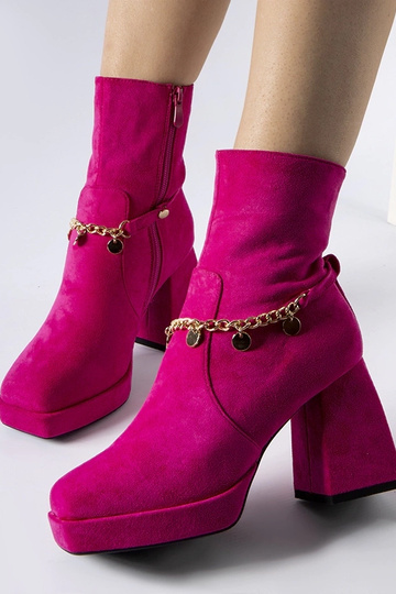 Botines aislantes rosas con... 2
