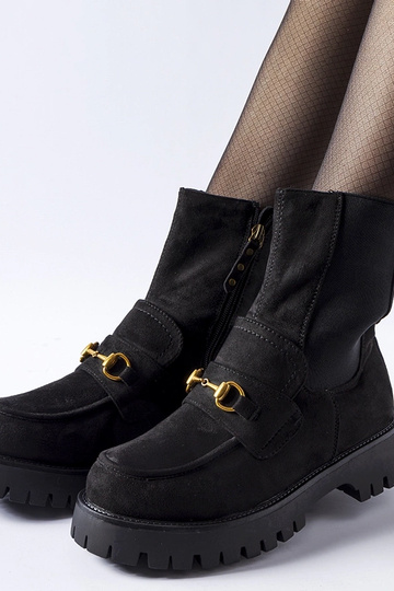 Botines con hebilla y aislamiento Overlook en color negro 2
