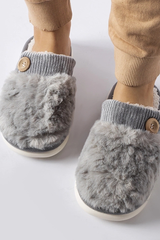 Pantuflas con aislamiento gris Lakeland