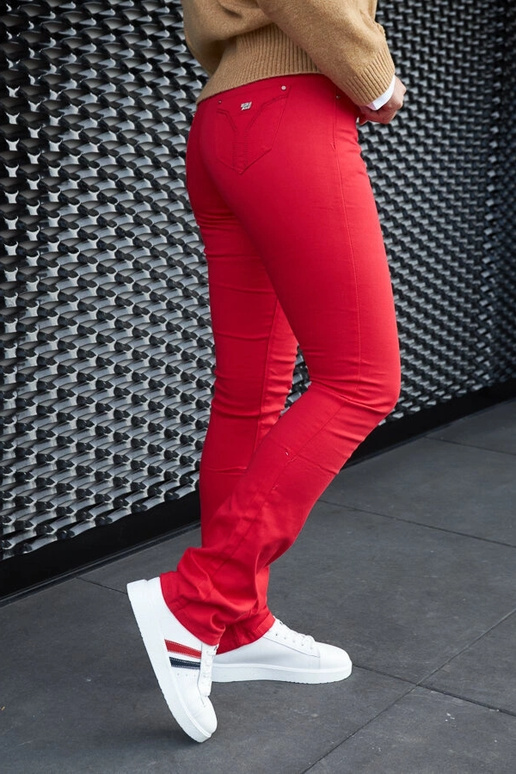 Zapatillas de piel con cordones color...