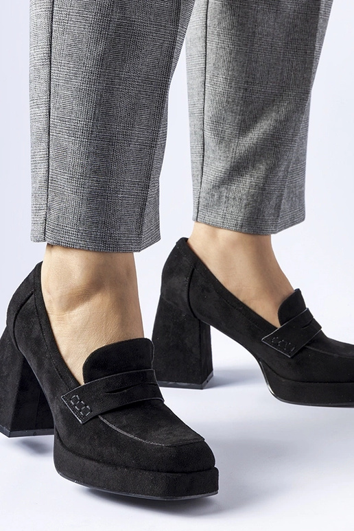 Zapatos de tacón negros altos Solaine Zapatos de tacón negros altos Solaine