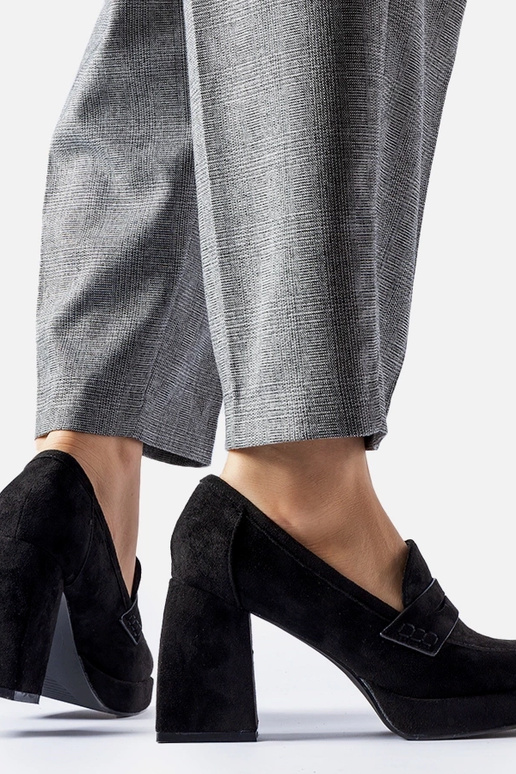 Zapatos de tacón negros altos Solaine Zapatos de tacón negros altos Solaine