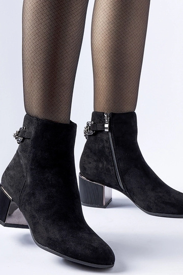 Botas de tobillo negras con...