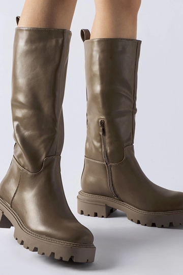 Botas planas Meana con...