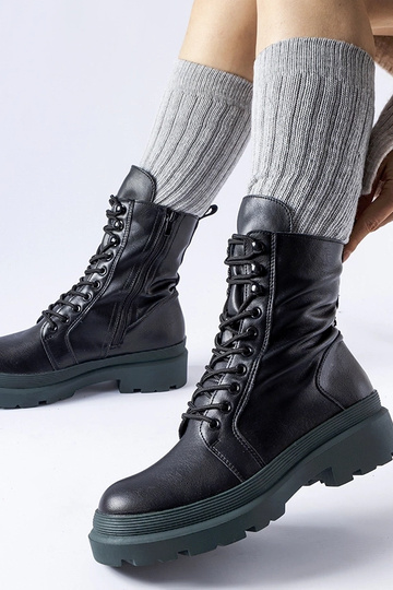 Botas de montaña negras con... 2