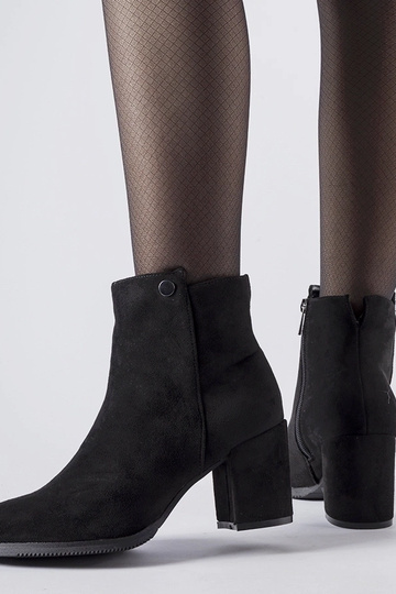 Botines negros de ante... 2