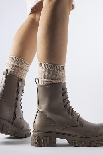 Botines gris-marrón... 2