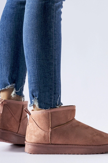 Botas de nieve cortas con aislamiento rosa Guglielma 2