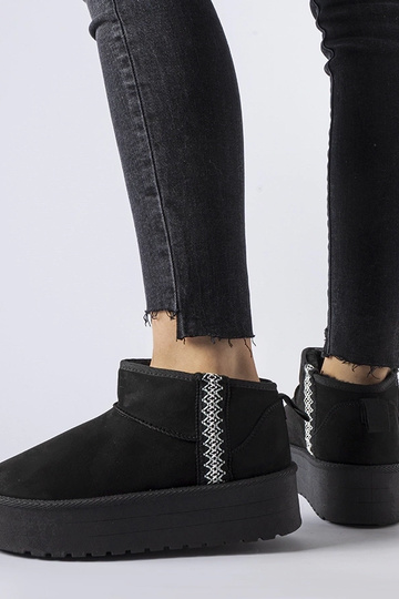 Botas negras de nieve con... 2