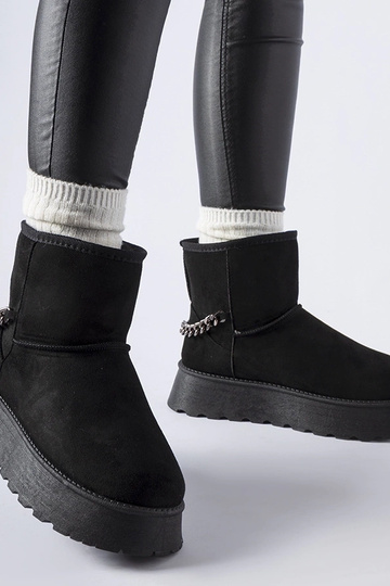 Botas de nieve negras con...