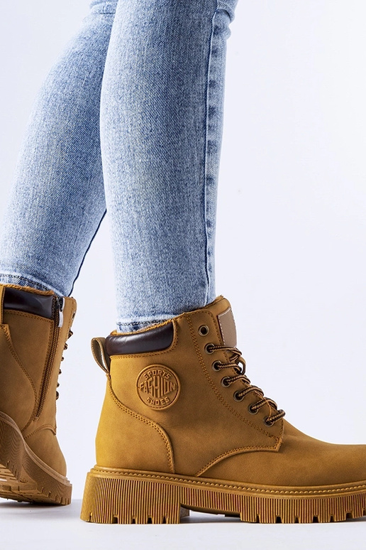 Botas de trabajo clásicas marrones...