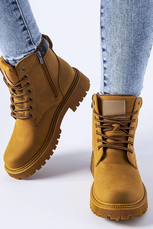 Botas de trabajo clásicas marrones...