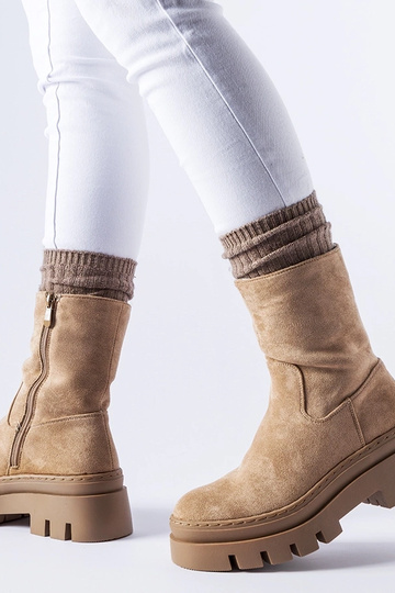 Botines marrones con...