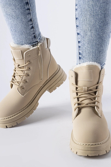 Botines Deville beige con... 2