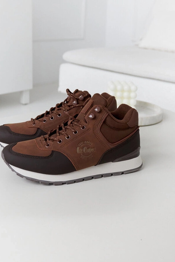 Zapatillas Lee Cooper marrones LCJ-23-31-3059M