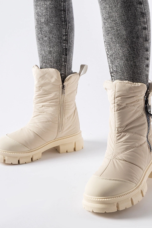 Botas de nieve acolchadas y aislantes...