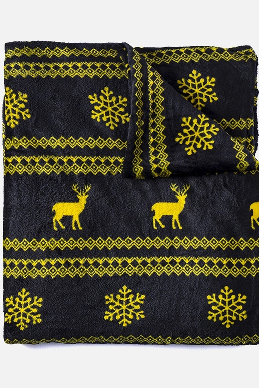 Manta negra Velma con motivos...