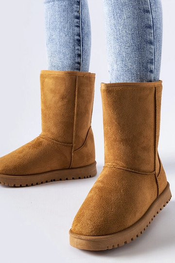 Botas de nieve marrones...