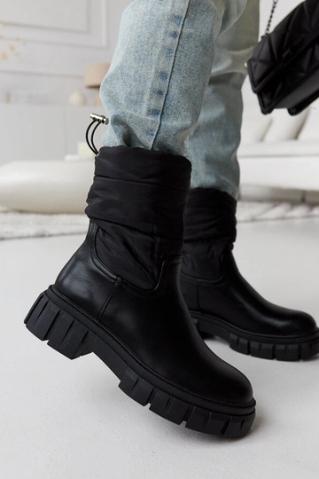 Botas de nieve acolchadas y...