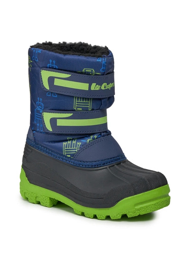 Botas de nieve azules Lee...